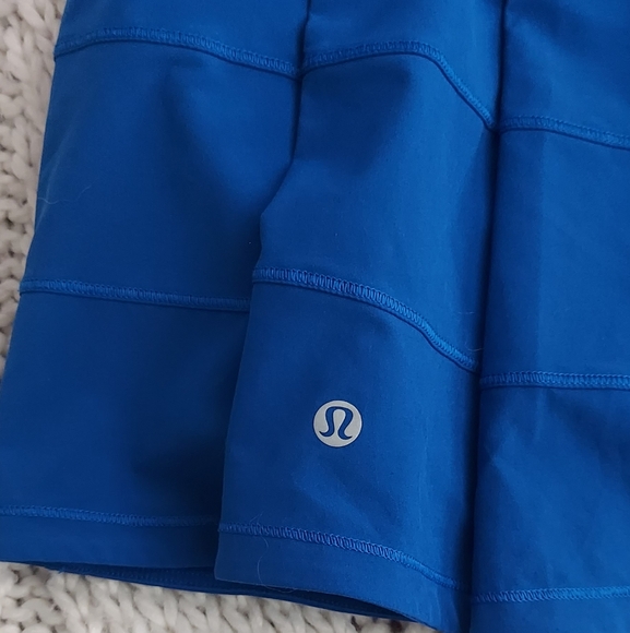 LULULEMON Pace Rival Skirt Regular - Jet Stream Blue - Picture 9 of 11